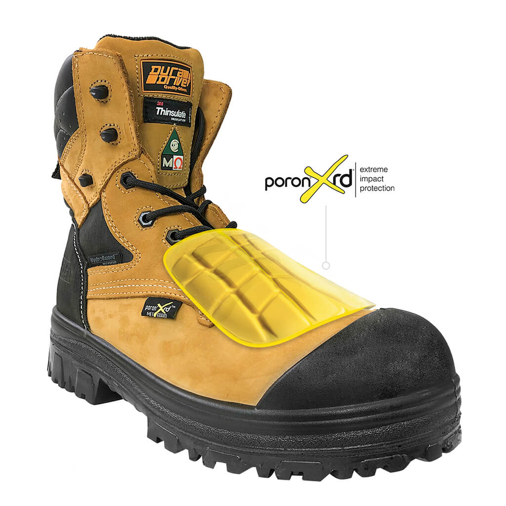 DuraDrive CSA PATRON 8 in. Composite Toe Nubuck Waterproof Work Boots - Image 3