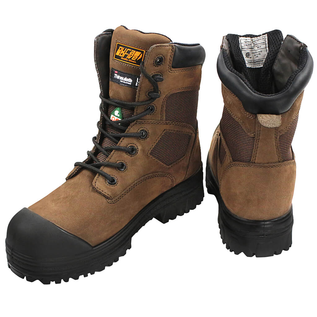 DuraDrive Resonator 8in Composite Toe Waterproof Work Boots - Image 3