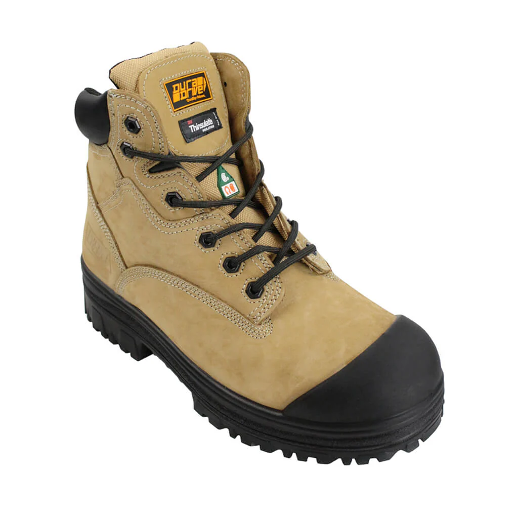 DuraDrive Men's CSA TUNDRA 8 in. Composite Toe Metal Free Cow Nubuck Insulated Work Boots - Image 7