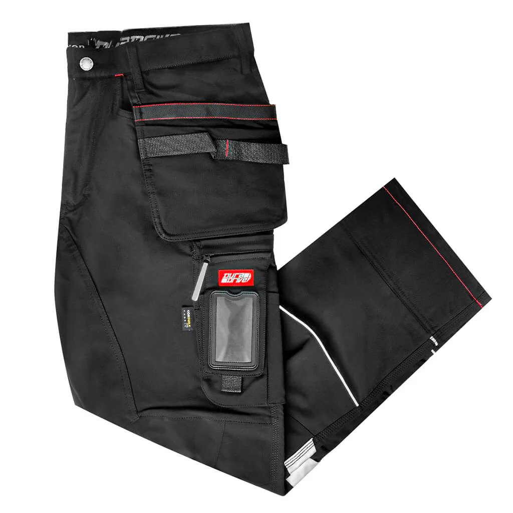 DuraDrive Goat Black Water Repellent Work Pants - Image 8