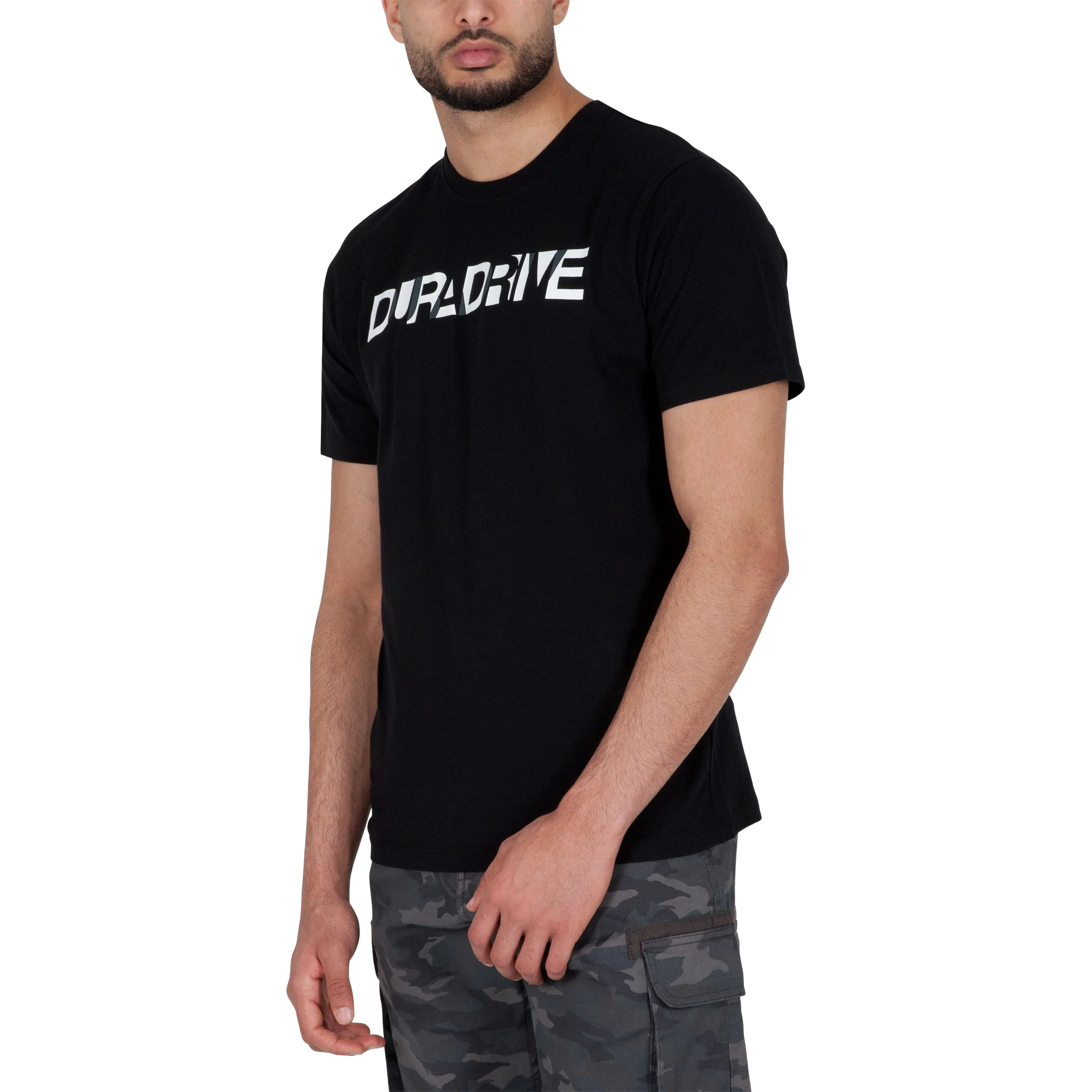 Duradrive Overlap Print Short Sleeve Crew Neck T-shirt - Image 3