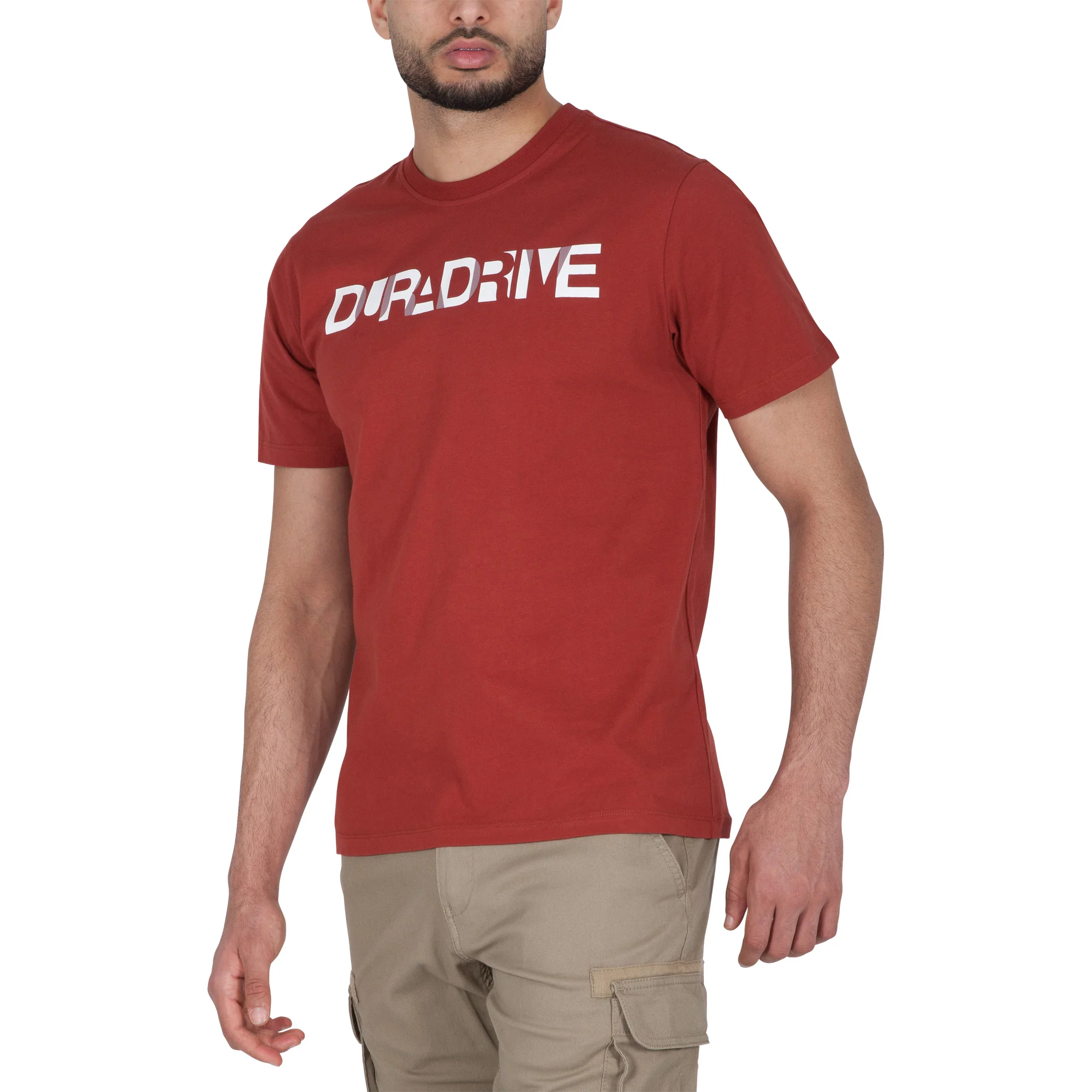 Duradrive Overlap Print Short Sleeve Crew Neck T-shirt - Image 7