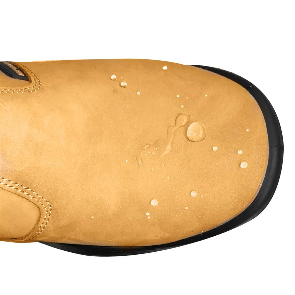 DuraDrive Pronto 6 in. Water Resistant Slip-On Work Boots, Wheat - Image 7