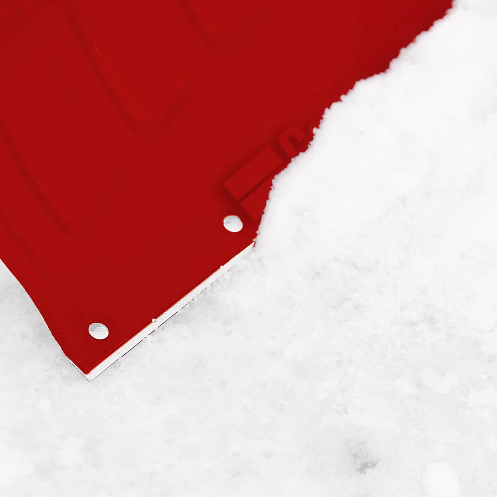 Garant 83611 20-3/4 in x 19 in Poly Snow Pusher with Steel Wear Strip and Handle - Image 3