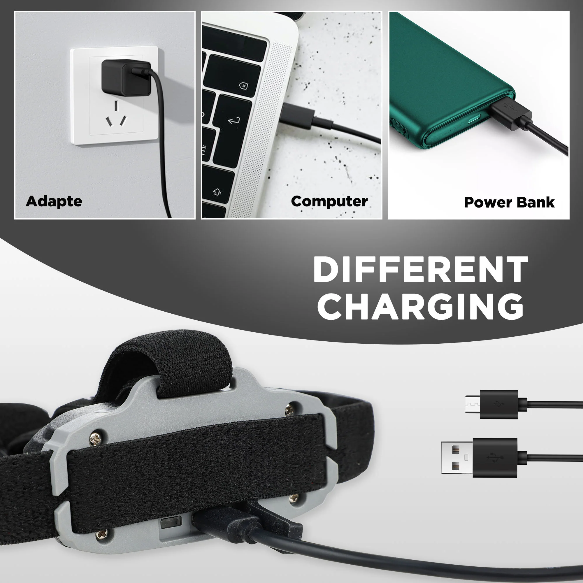 SWISS+TECH RECHARGEABLE HEADLAMP - Image 6