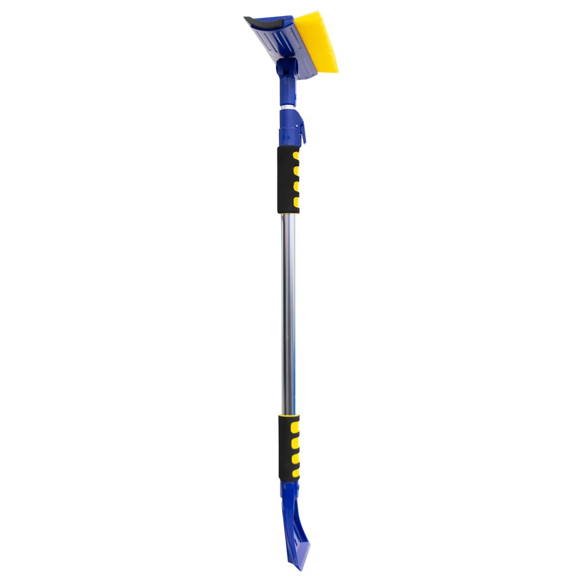 Toolway 56 in. Snow Brush Ice Scraper and Squeegee with Steel Extend Handle - Image 3